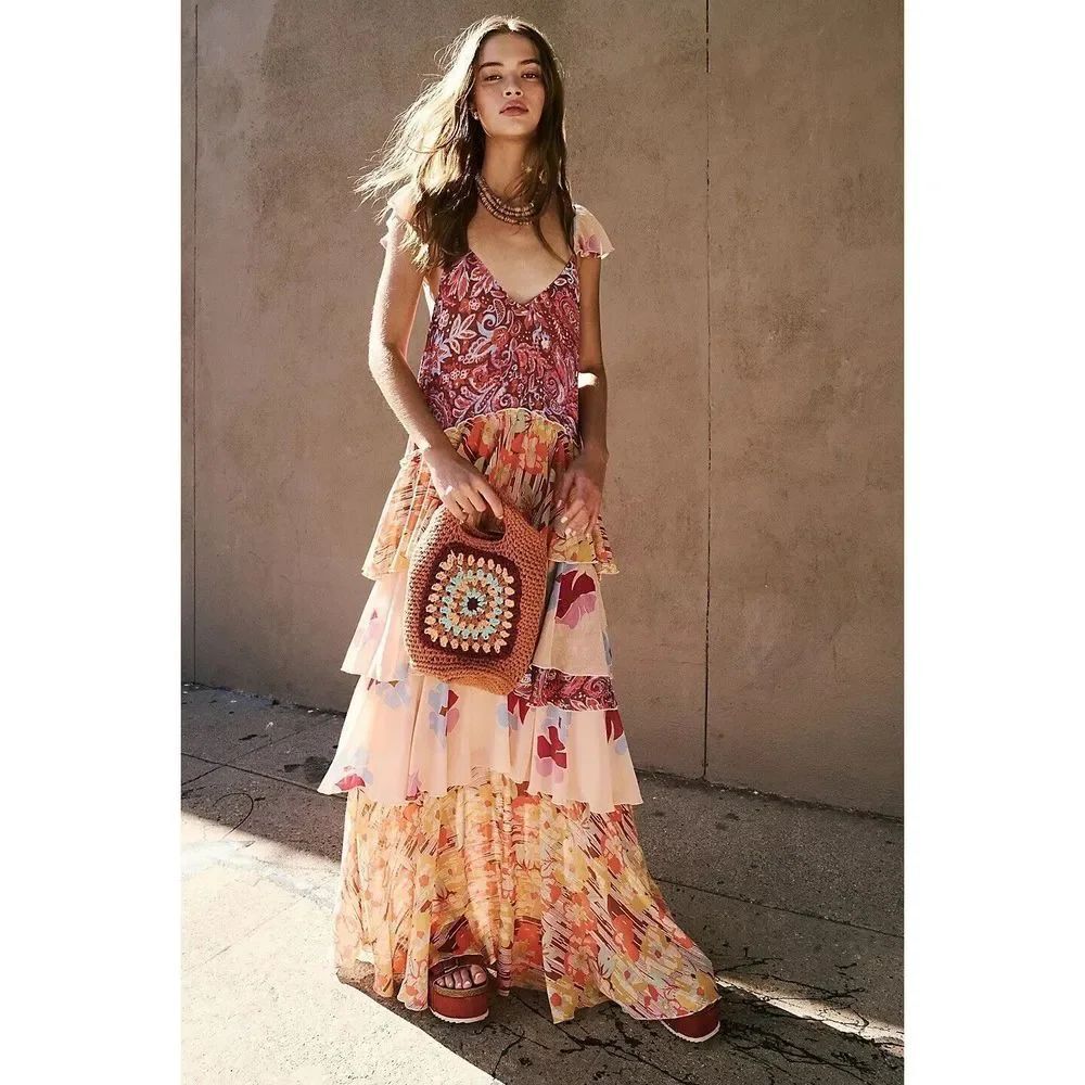 Free People Coralie Maxi Dress Size $350